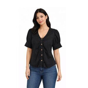 NWT Jackson Rowe “All I Need” Button Down Top – Size S